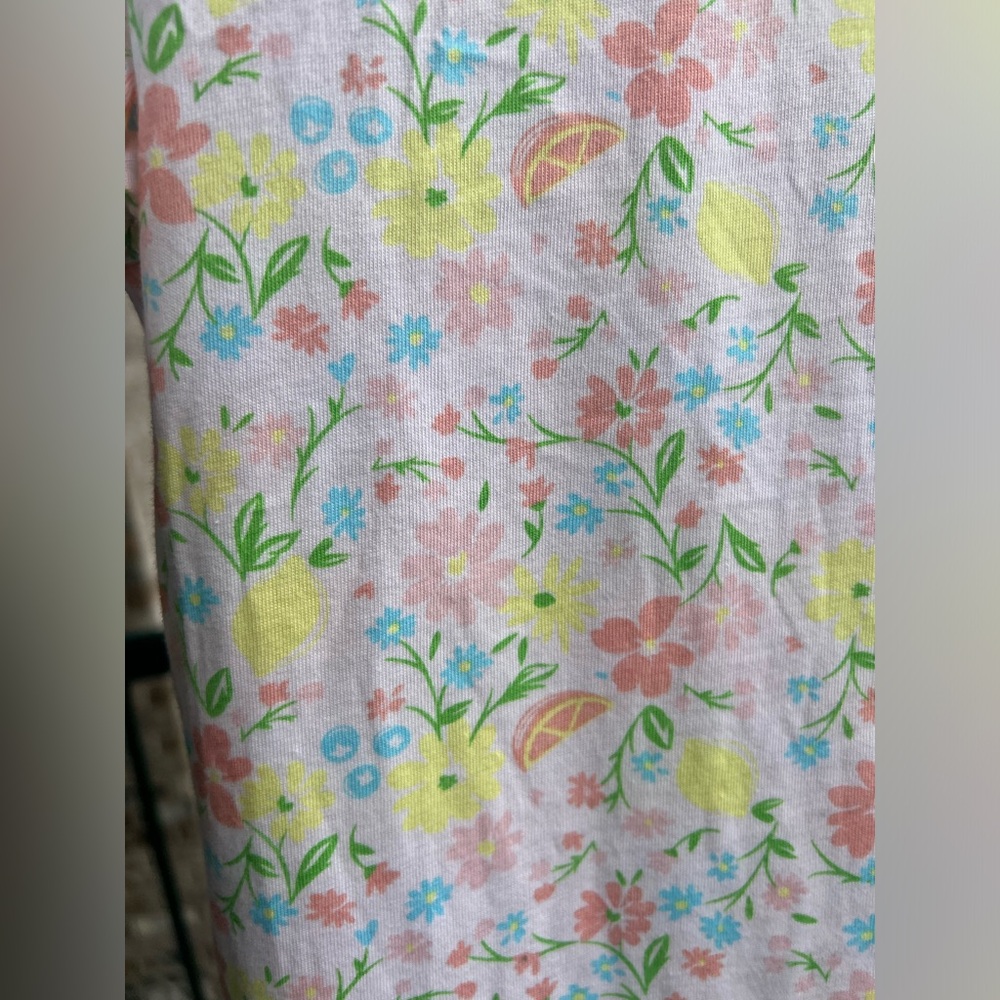 🆕🌼🌿🌸FamilyPJs by Macy’s Large Cotton T-Shirt Top Pastel Lounge Sleepwear Casual - Picture 9 of 13